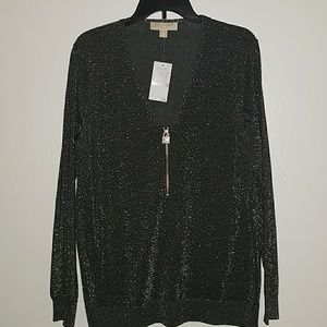 Michael Kors 3/4 sleeve, knit top.